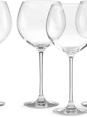 Lenox Tuscany Classics 4pc Beaujolais Wine Glass, 3.05 LB, Clear,27 fl oz