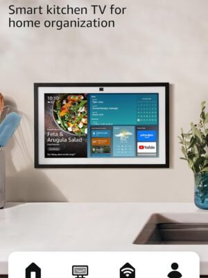 Amazon Echo Show 15 (newest model), Full HD 15.6" kitchen hub for home organization, with built-in Fire TV and Alexa+ Early Access